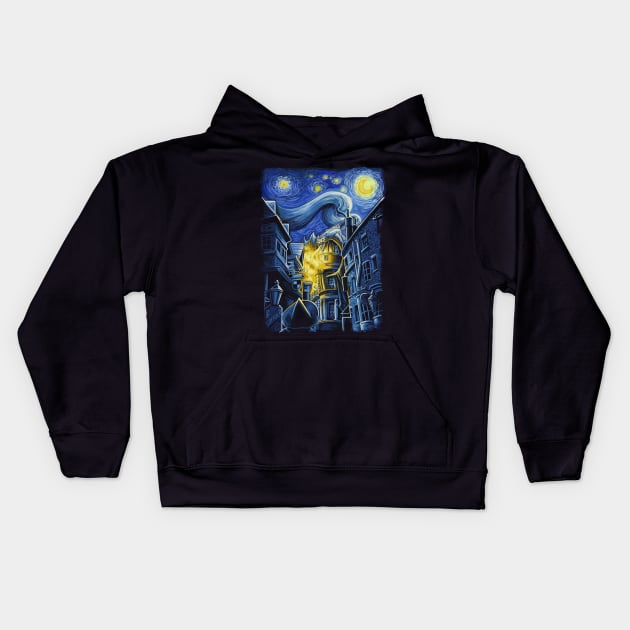 Starry Alley Kids Hoodie by BER